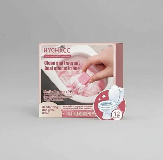 Pack 12 Pastillas Efervescentes Limpiador De Inodoro Wc