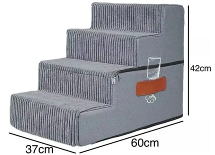 Escalera Para Mascotas Perros/gatos 4 Escalones