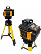 Nivel Laser De 16 Líneas Con Tripode Amarillo + 2 Baterias