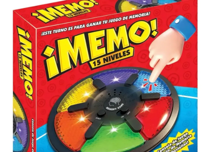 Juego Electrónico Memoria Memo 15 Niveles Con Luces Sonido