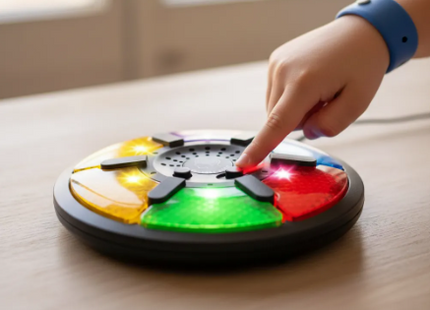 Juego Electrónico Memoria Memo 15 Niveles Con Luces Sonido