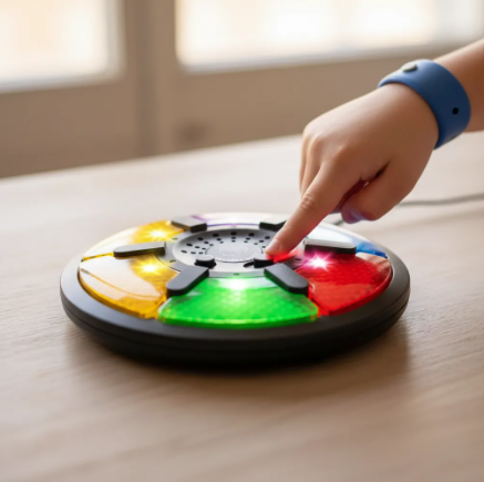 Juego Electrónico Memoria Memo 15 Niveles Con Luces Sonido