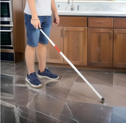 Bastón Guiador Plegable Retráctil Para Ciegos. Variado