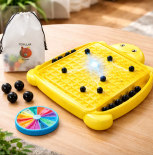 Juego De Mesa Magnético Con Bolitas Y Ruleta