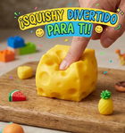 Squishy De Queso Cheese Antiestrés Amarillo Diversion Niños Amarillo