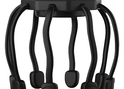 Masajeador De Cabeza Electrico Relajante 360° Usb Portatil Negro
