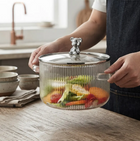 Olla De Vidrio Borosilicato 1.8 Litros Con Tapa