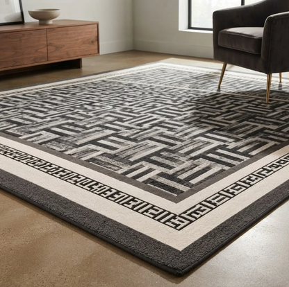 Alfombra Diseño Para Living 150x200 Cm Estampado Decorativa