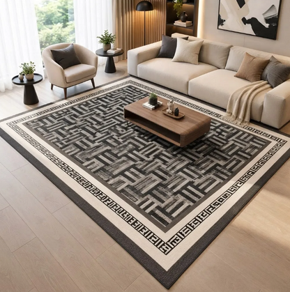 Alfombra Diseño Para Living 150x200 Cm Estampado Decorativa