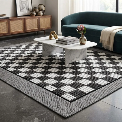 Alfombra Diseño Para Living 150x200 Cm Estampado Decorativa