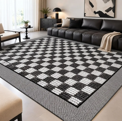 Alfombra Diseño Para Living 150x200 Cm Estampado Decorativa