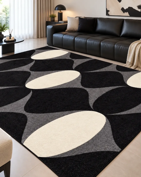 Alfombra Diseño Para Living 150x200 Cm Estampado Decorativa
