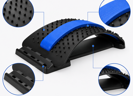 Masajeador Corrector De Espalda Apoyo Lumbar 3 Niveles