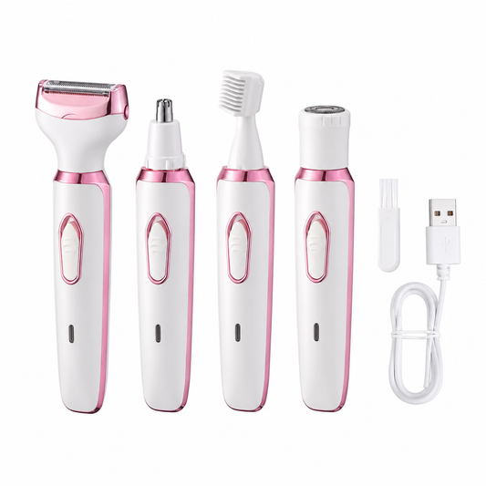 Depiladora Afeitadora 4 En 1 Recargable
