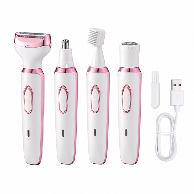 Depiladora Afeitadora 4 En 1 Recargable
