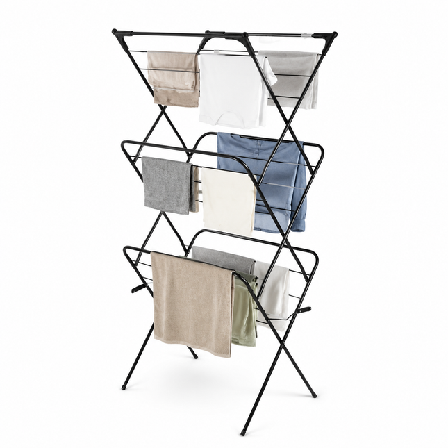 Tendedero De Ropa Plegable 3 Niveles Vertical