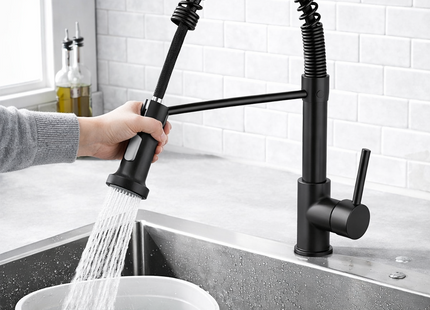 Grifo Cocina Extensible Flexible Lava Fácil y Rápido