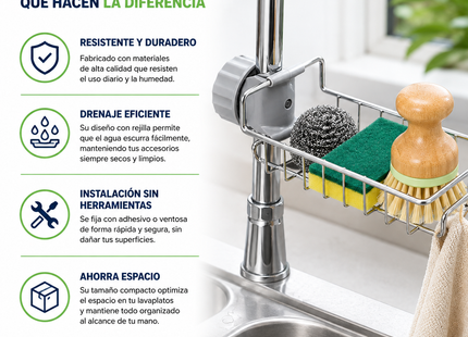 Rack Organizador De Esponja