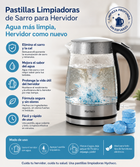 Pack 12 Pastillas Limpiador Quita Sarro Para Hervidor