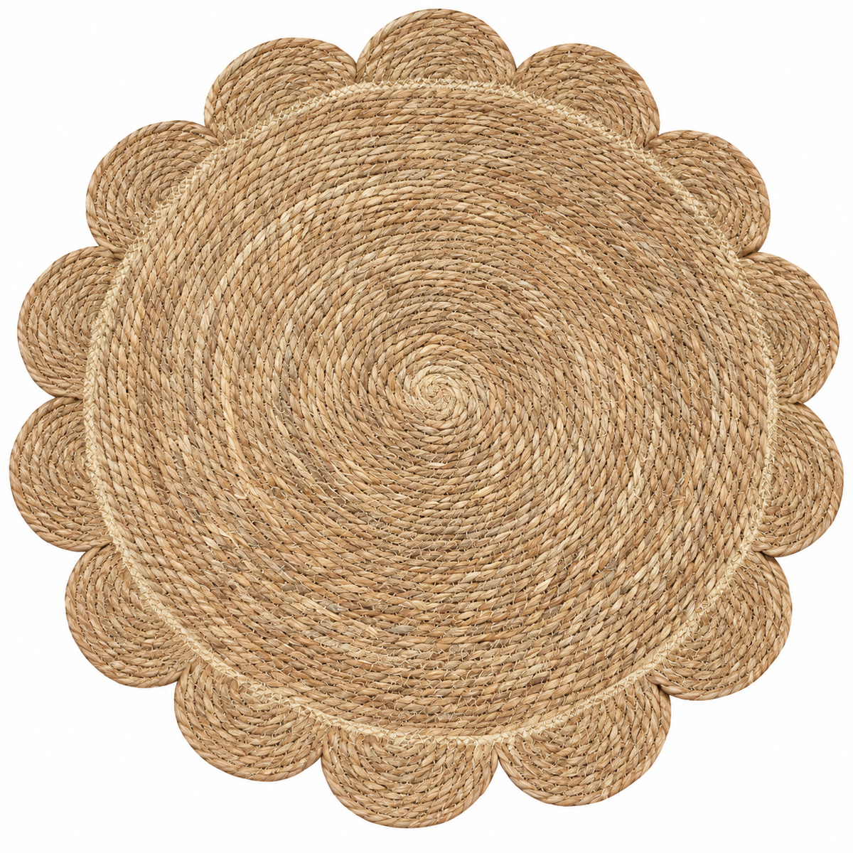 Alfombra Yute 100 Cm Fibra Natural Decorativa