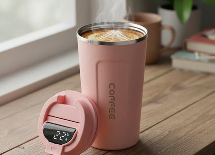 Vaso Térmico de Acero Inoxidable para Café 400 ml