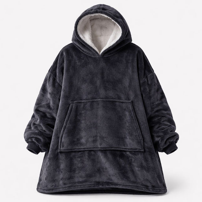 Manta Capucha Poleron De Invierno Sueter Sherpa Unisex