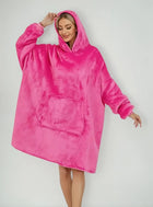 Manta Capucha Poleron De Invierno Sueter Sherpa Unisex