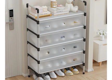 Zapateras modernas 6 Niveles 2 En 1 Armable muebles armables