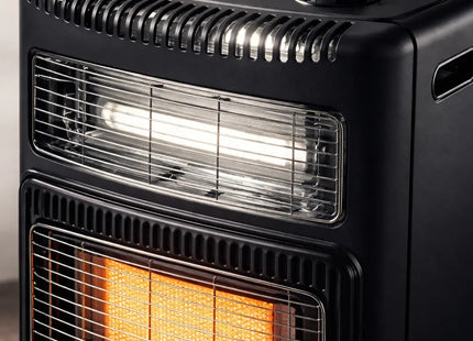 Estufa Calentador Interiores 2 En 1 Gas Y Eléctrica