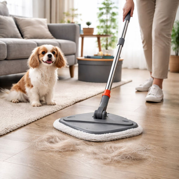 Mopa Giratoria 360° con Balde Centrifugador | Limpieza sin Esfuerzo y Secado Rápido